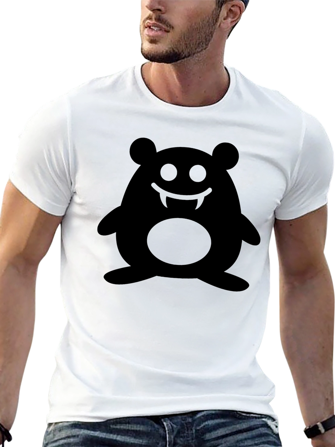 Vampire Hamster Graphic Tee - Black T-Shirt