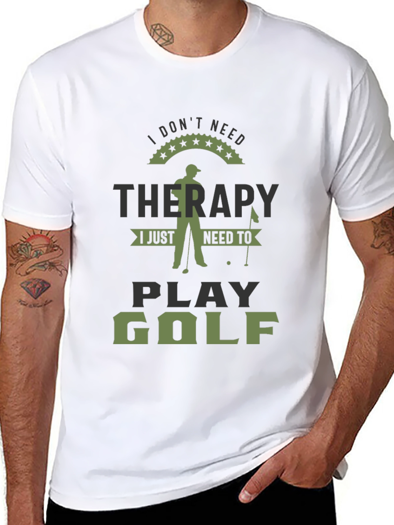 Golf Therapy T-Shirt - Play Golf