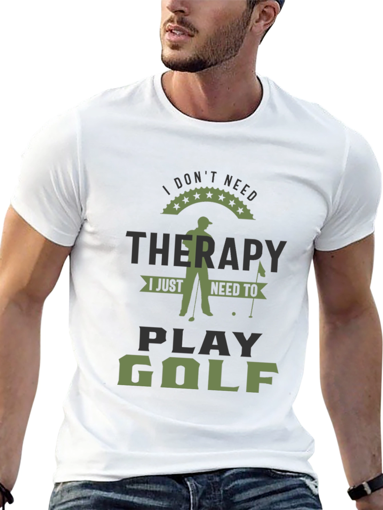 Golf Therapy T-Shirt - Play Golf