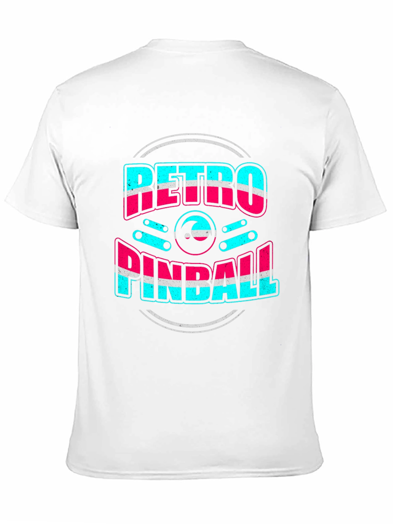 Retro Pinball Graphic Tee - Cool Gamer Shirt