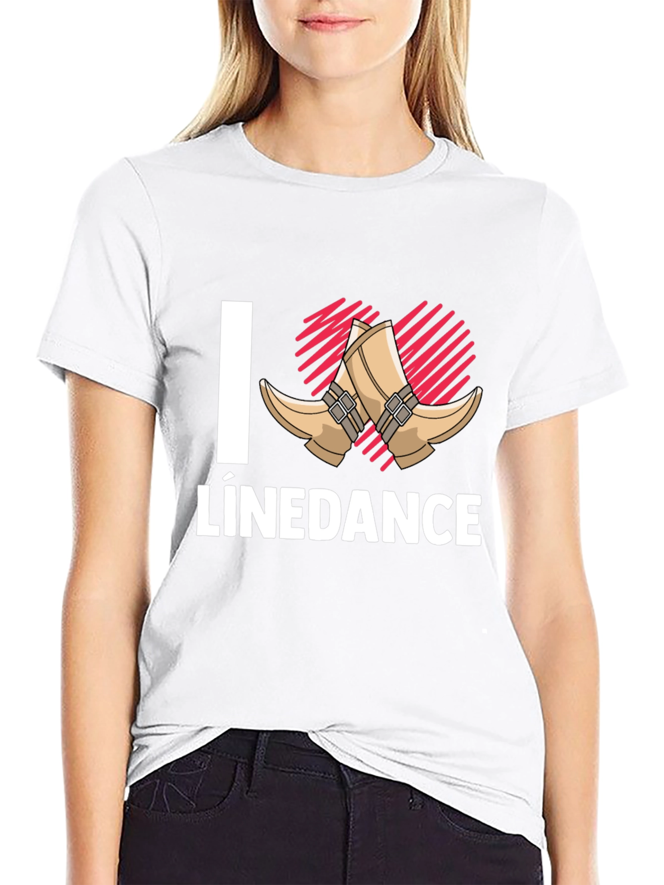 I Love Line Dance T-Shirt | Country Dancing Tee