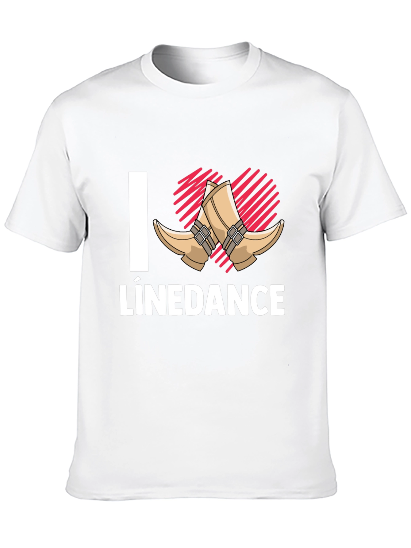 I Love Line Dance T-Shirt | Country Dancing Tee