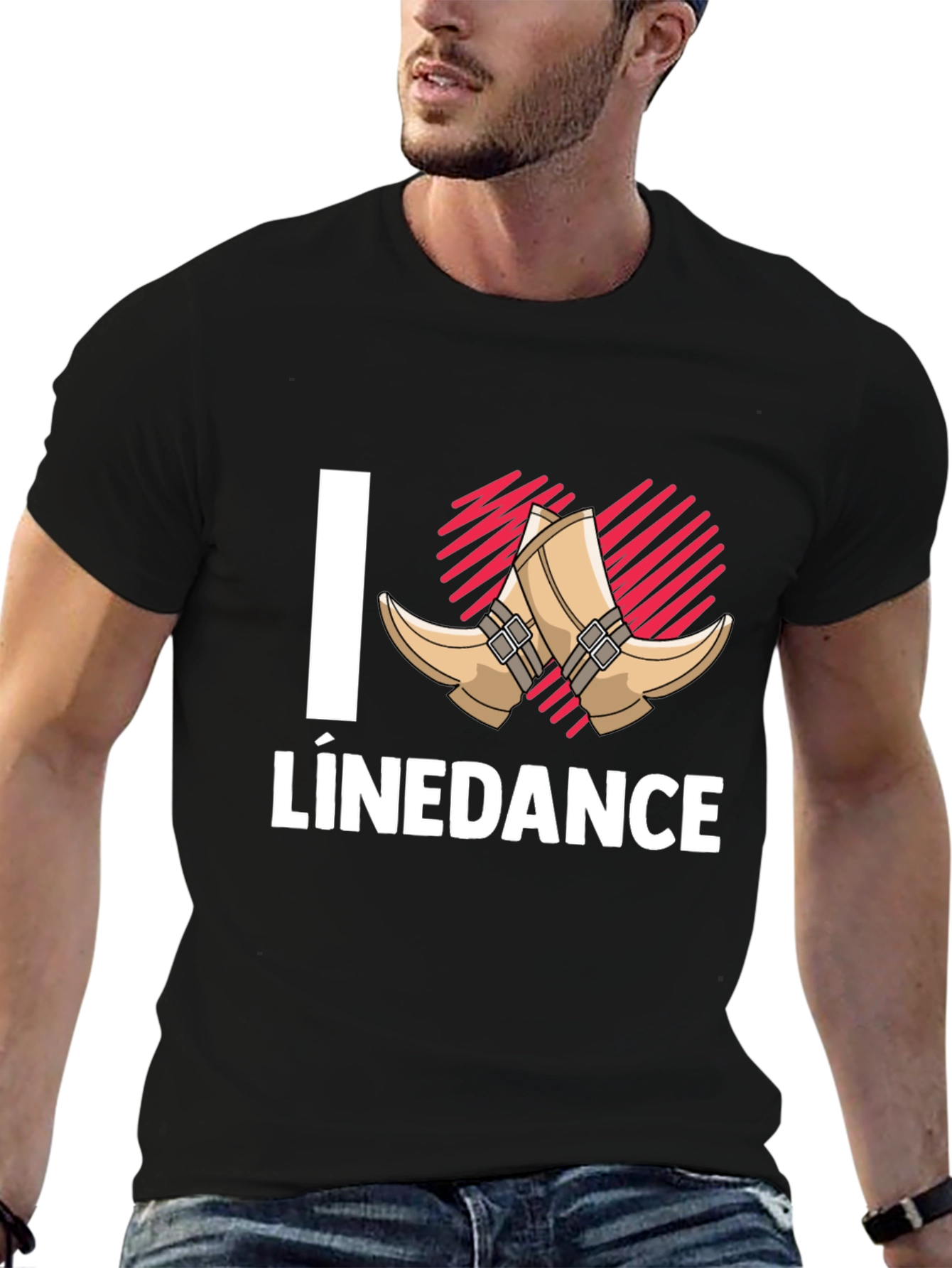 I Love Line Dance T-Shirt | Country Dancing Tee