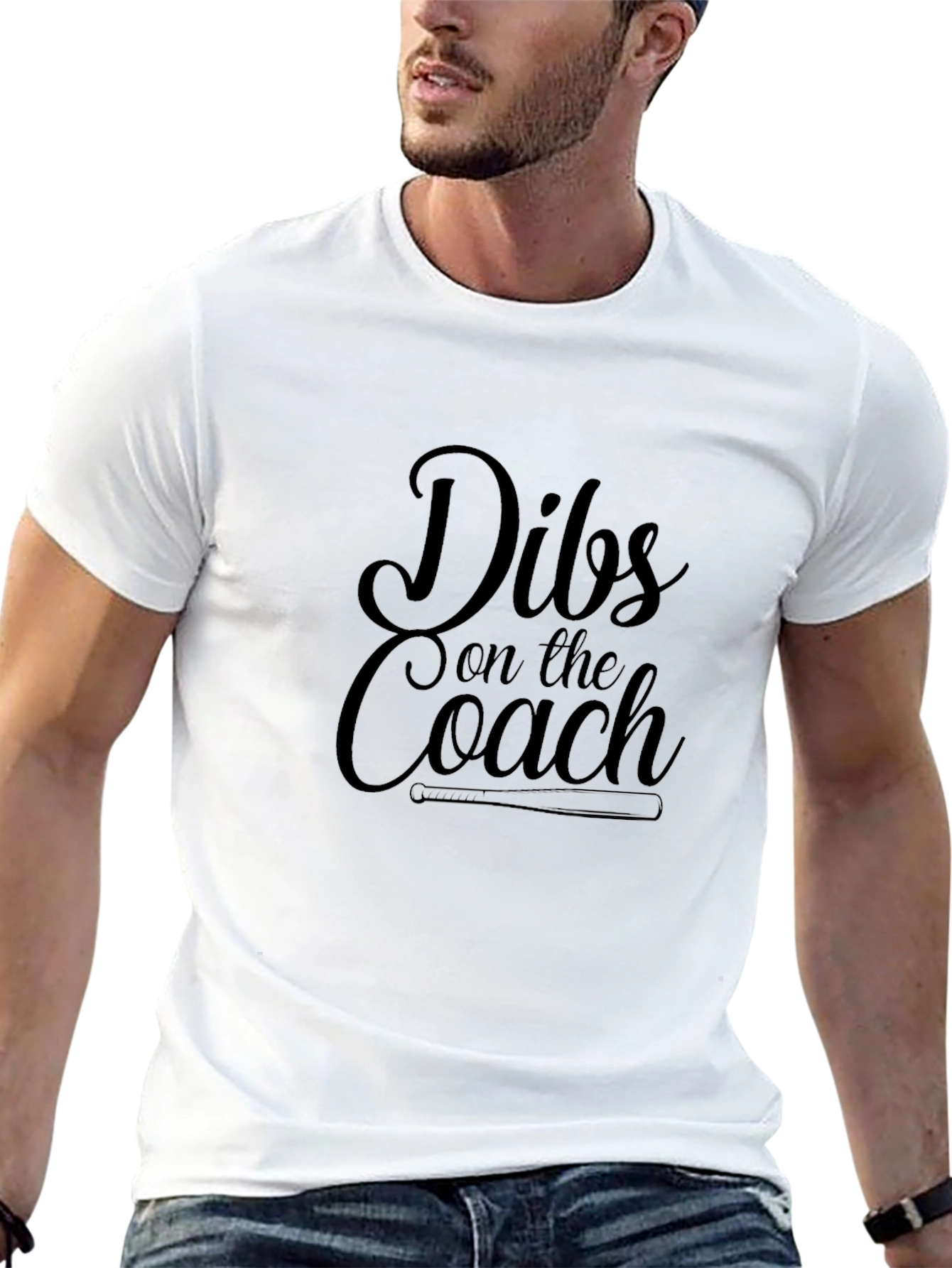 Dibs on the Coach Tee - Baseball Fan Shirt