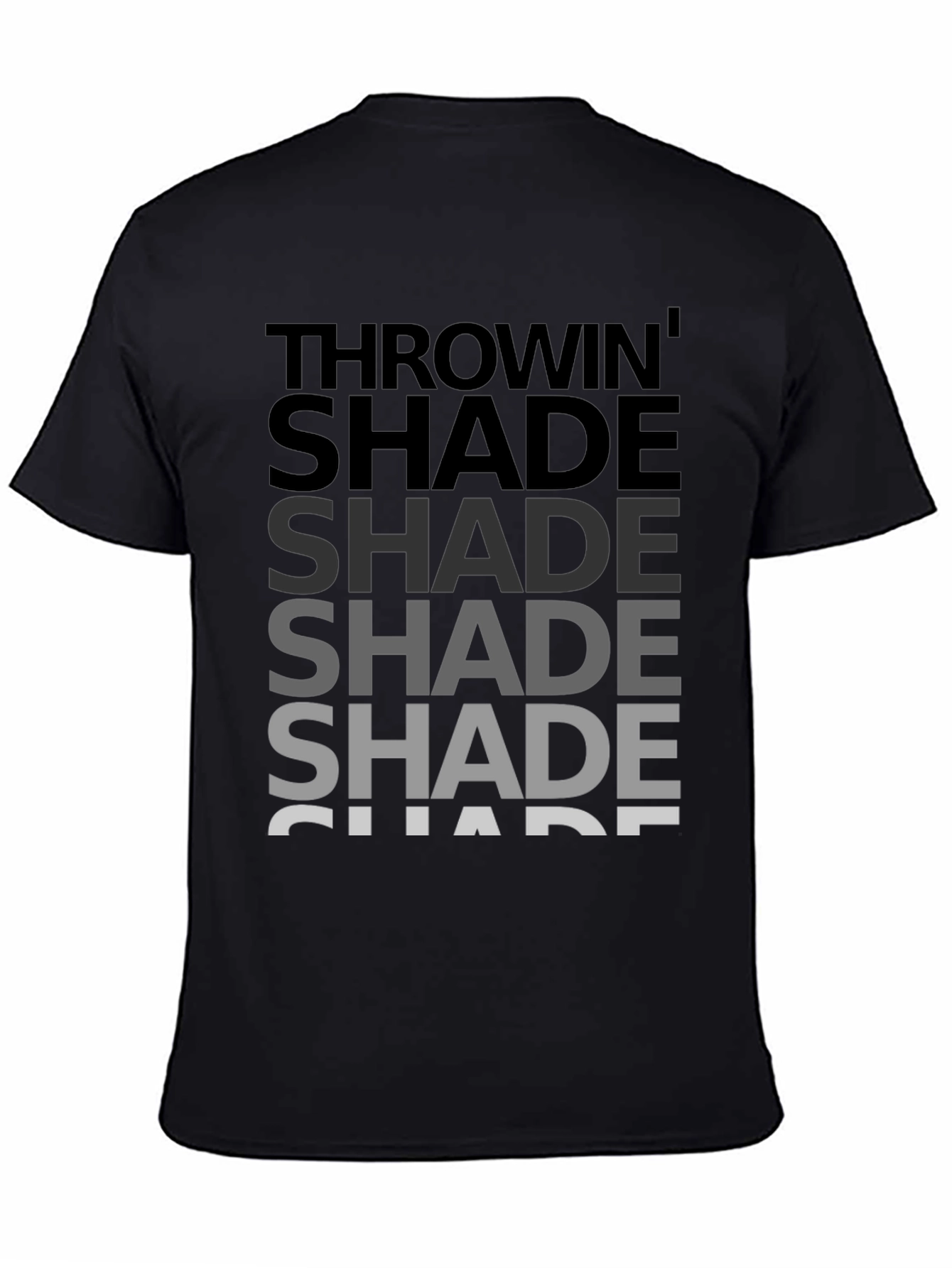 Throwin Shade Graphic Tee - Black
