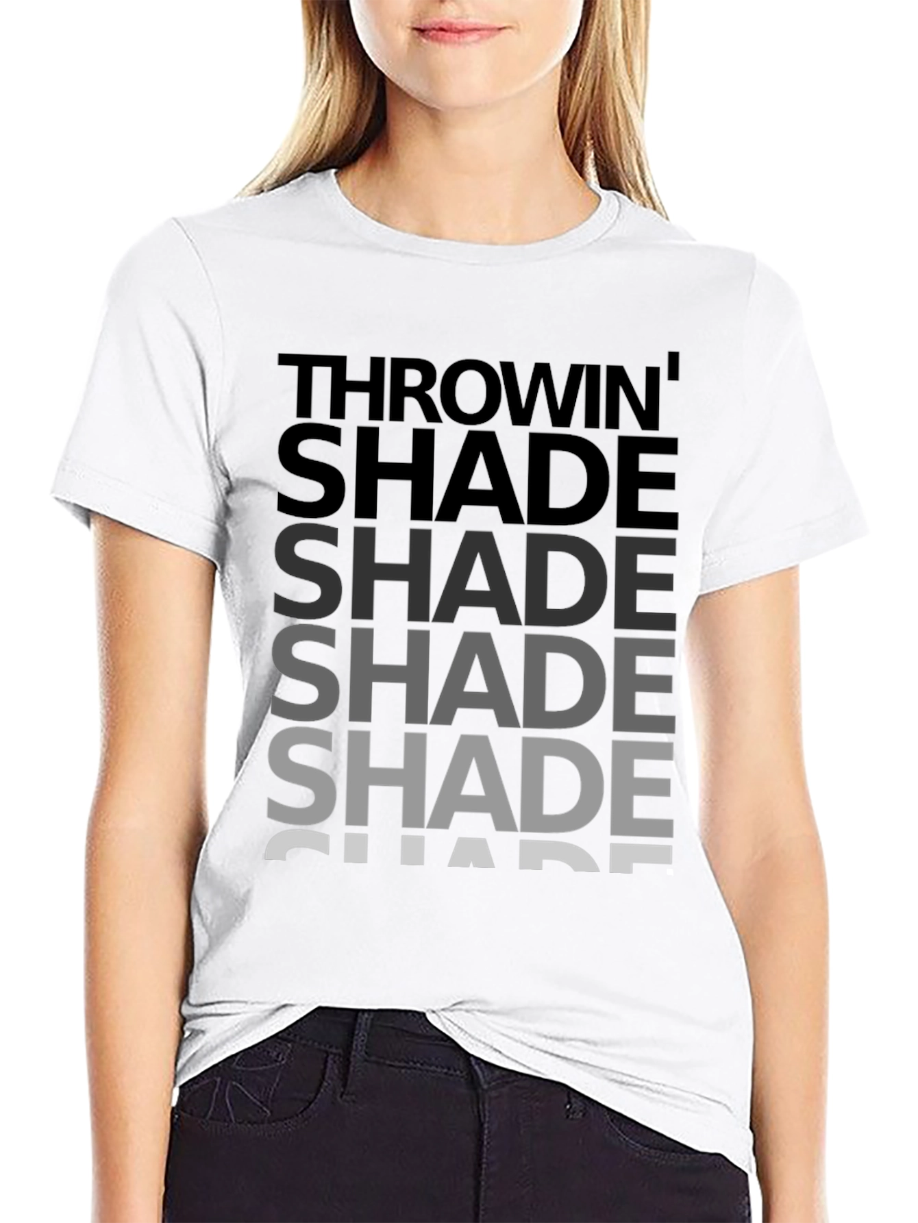 Throwin Shade Graphic Tee - Black