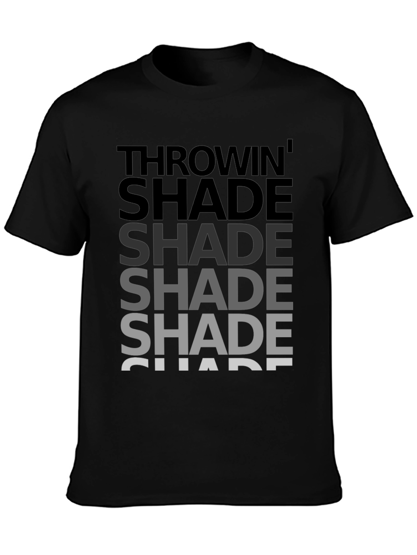 Throwin Shade Graphic Tee - Black