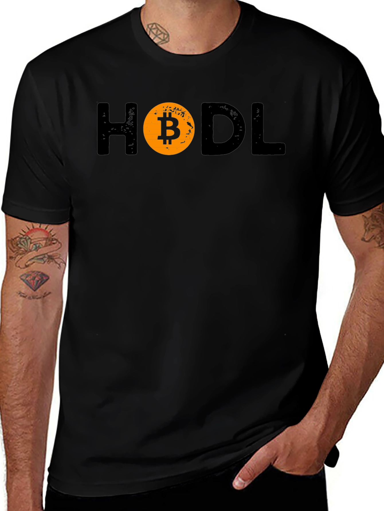 HODL Bitcoin Crypto T-Shirt