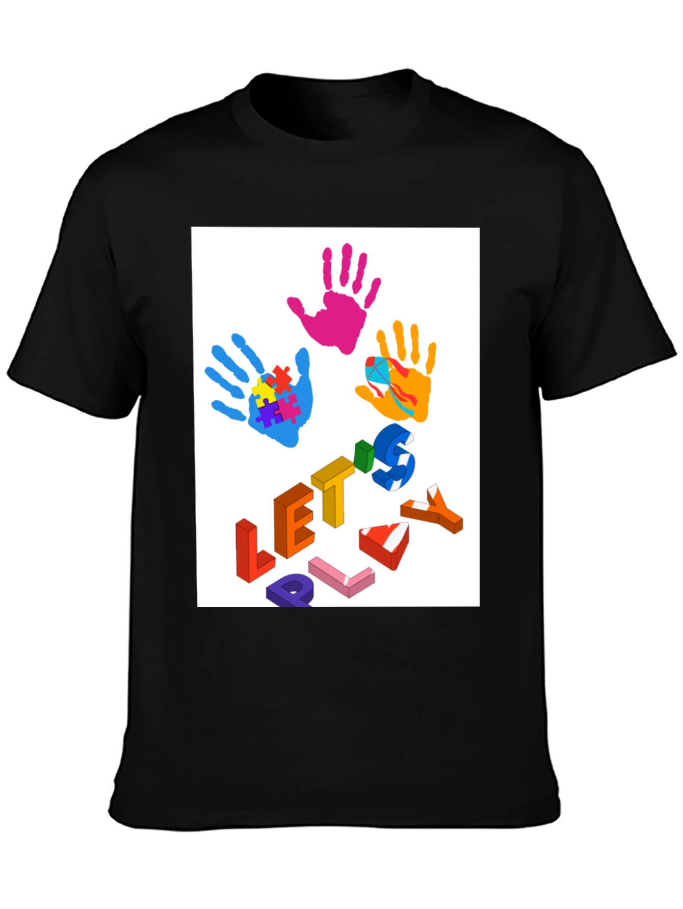 Lets Play Autism Awareness T-Shirt