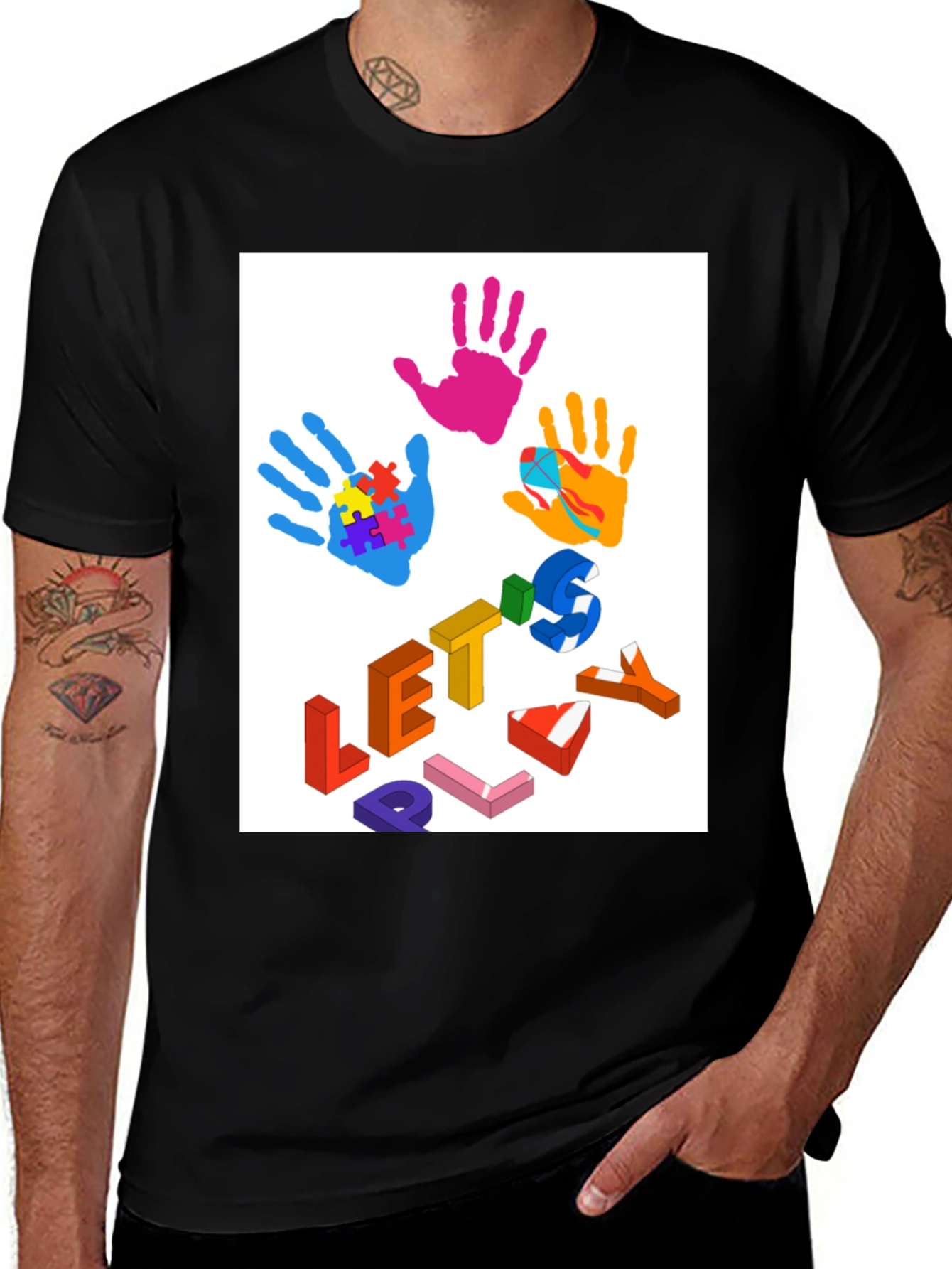 Lets Play Autism Awareness T-Shirt