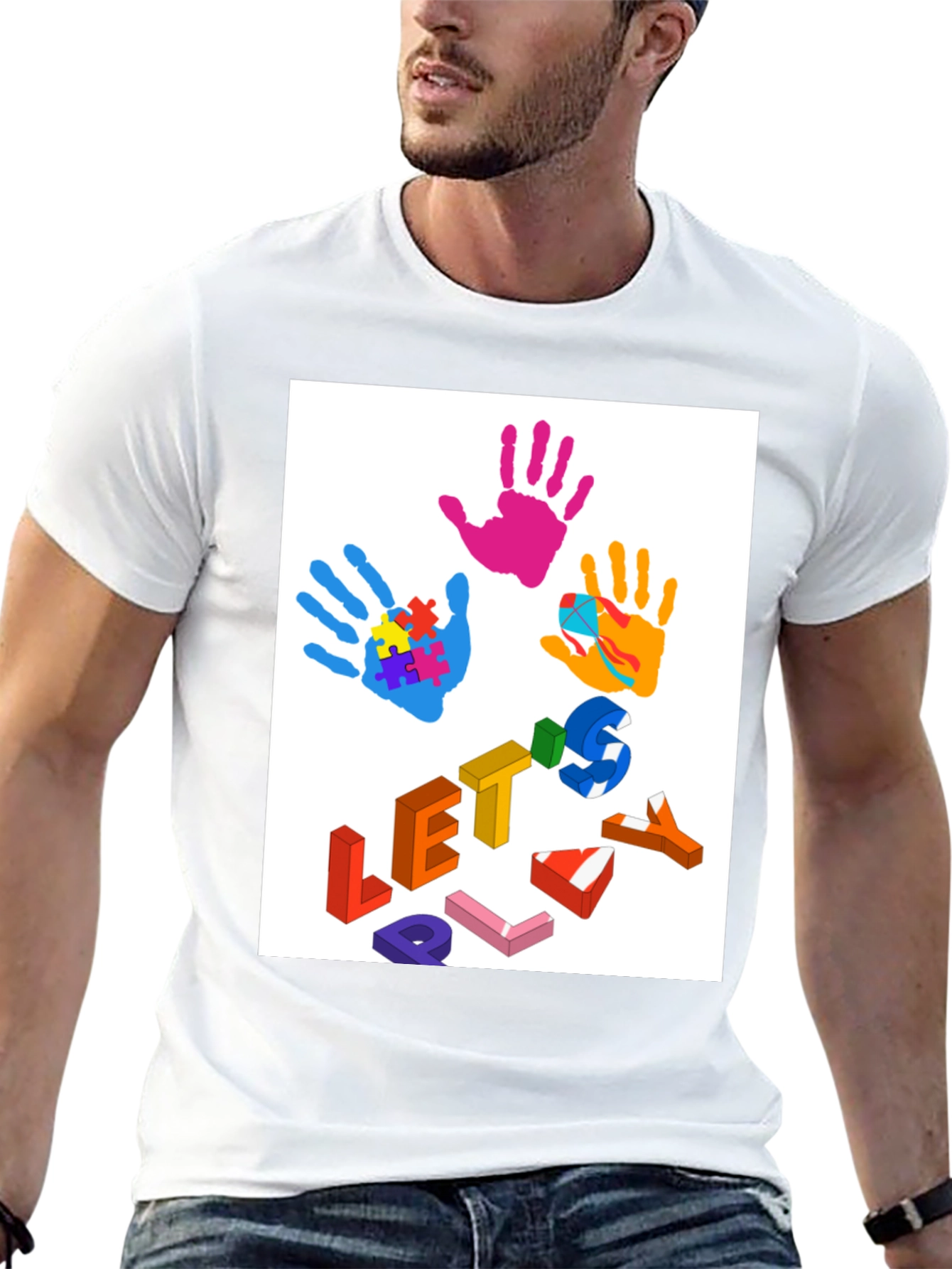 Lets Play Autism Awareness T-Shirt