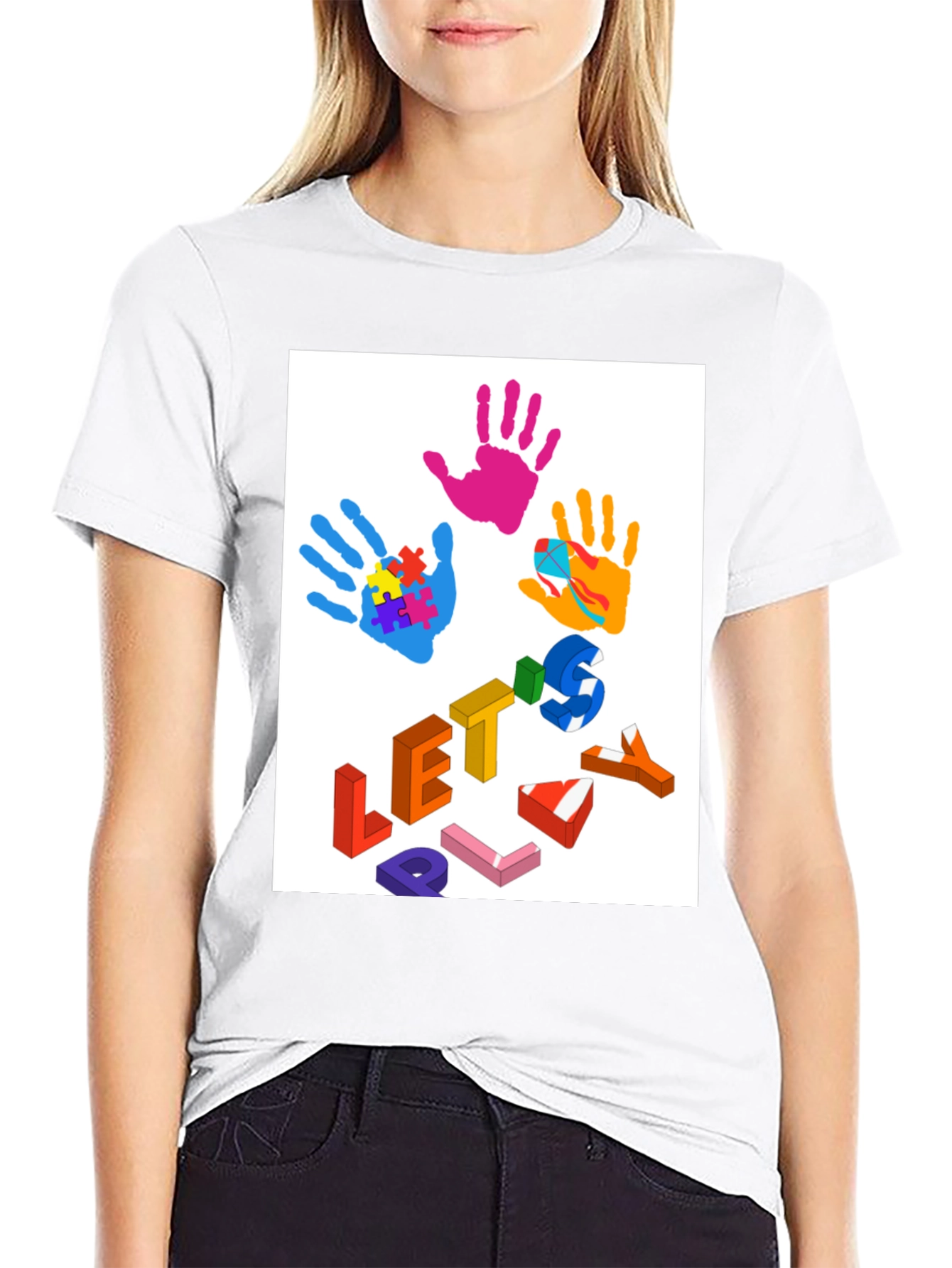Lets Play Autism Awareness T-Shirt