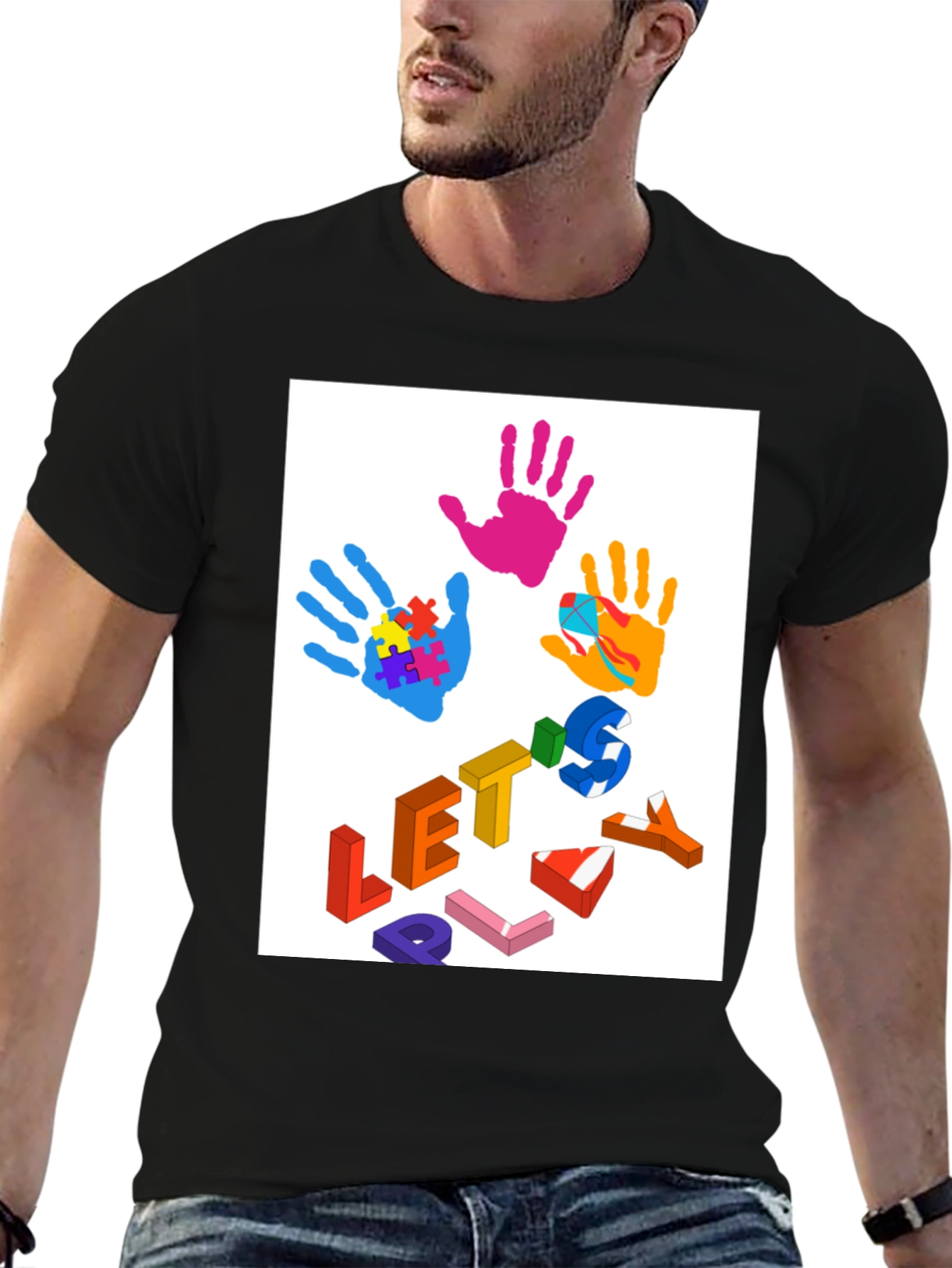 Lets Play Autism Awareness T-Shirt