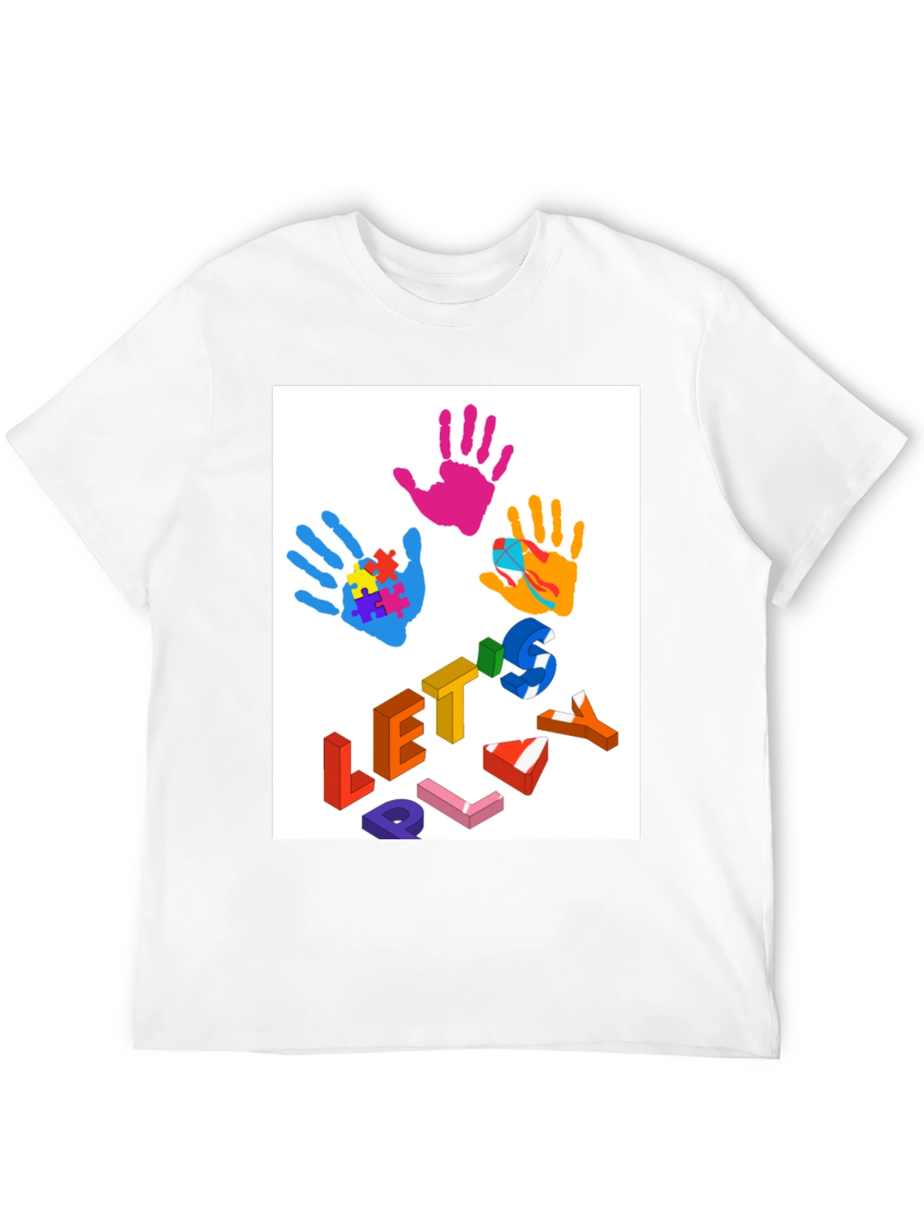 Lets Play Autism Awareness T-Shirt