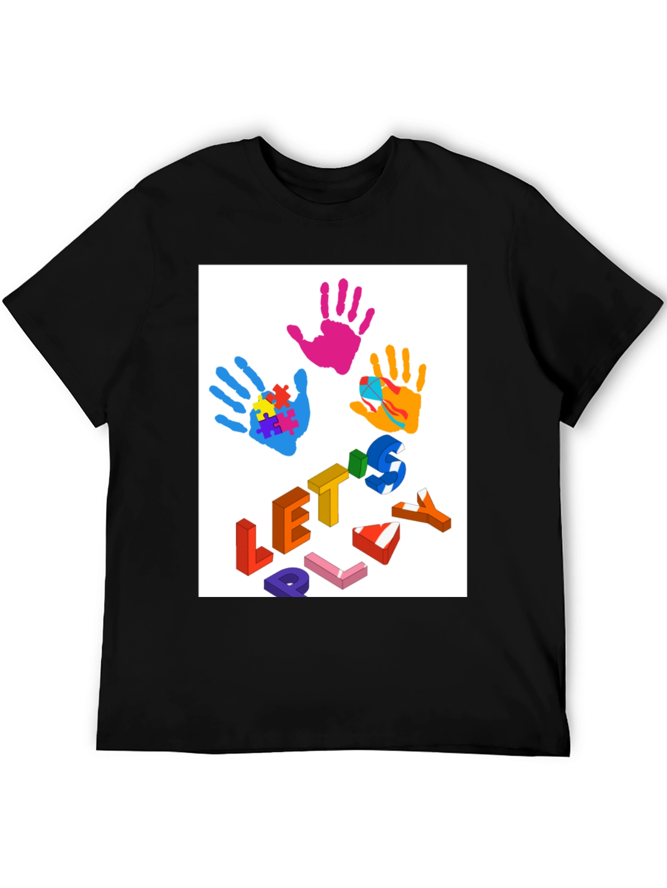 Lets Play Autism Awareness T-Shirt