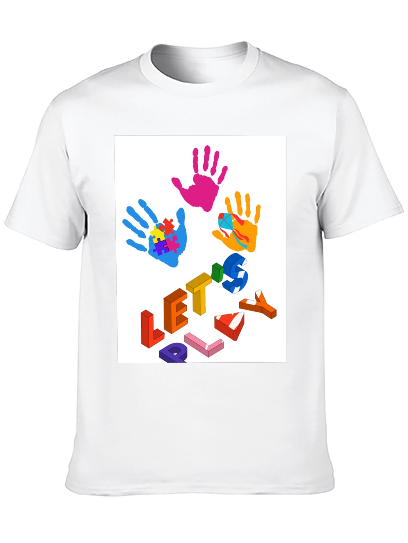 Lets Play Autism Awareness T-Shirt