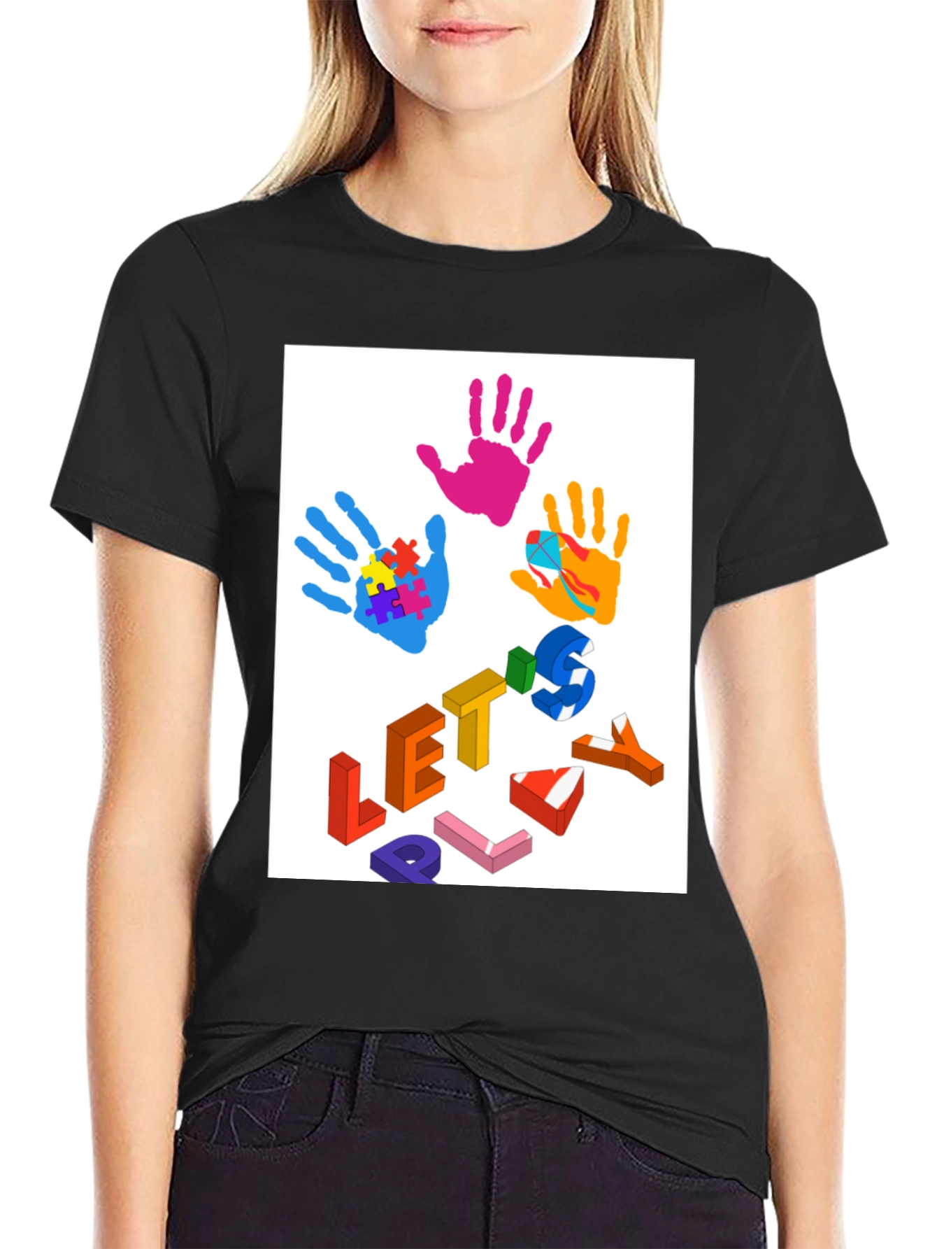 Lets Play Autism Awareness T-Shirt
