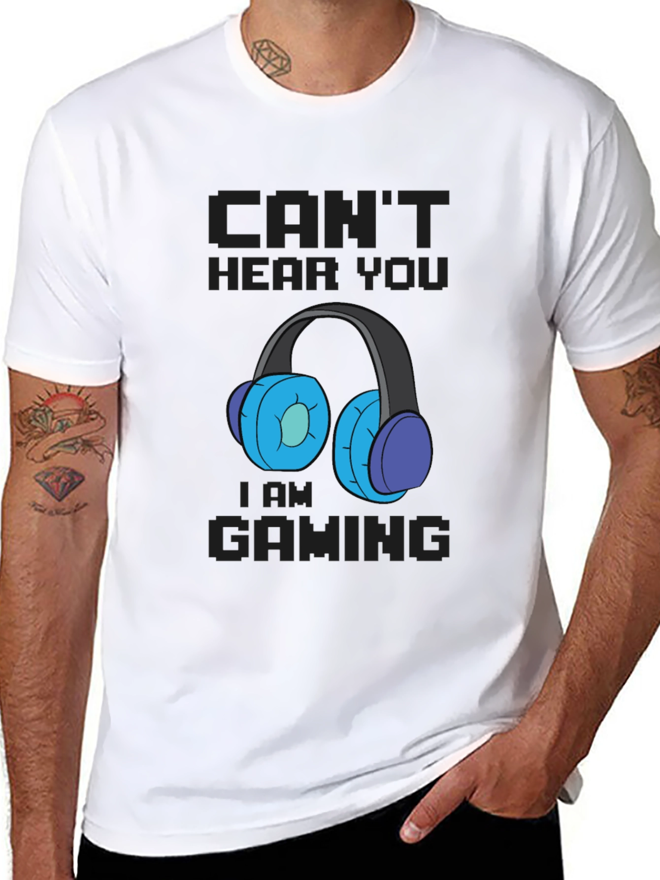 Cant Hear You Im Gaming T-Shirt