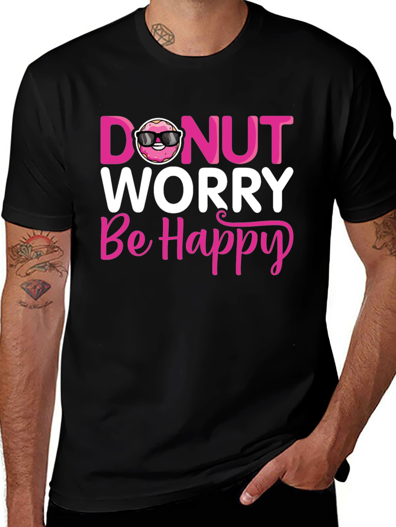 Donut Worry Be Happy T-Shirt