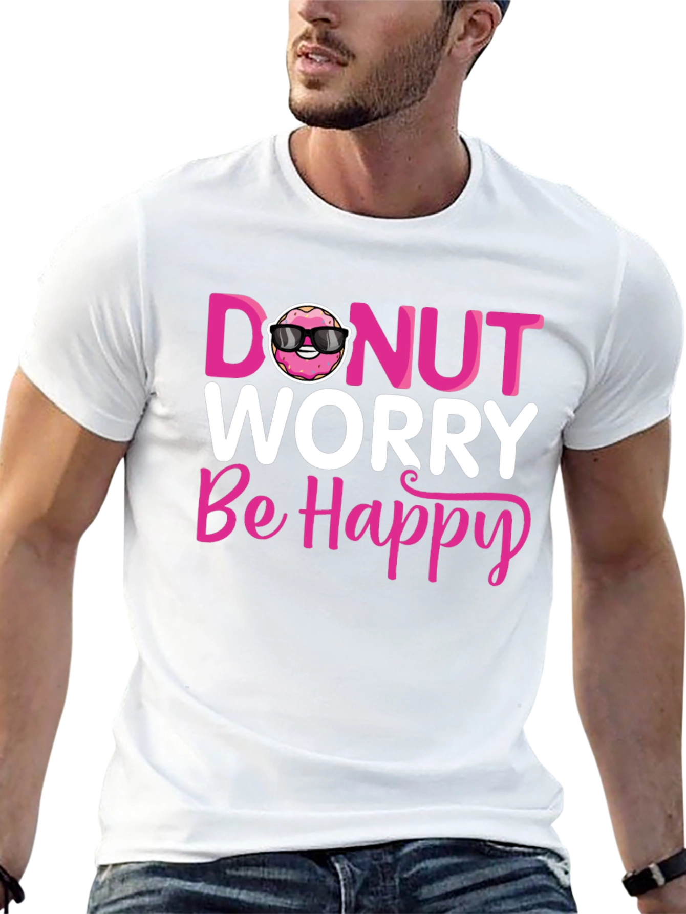 Donut Worry Be Happy T-Shirt
