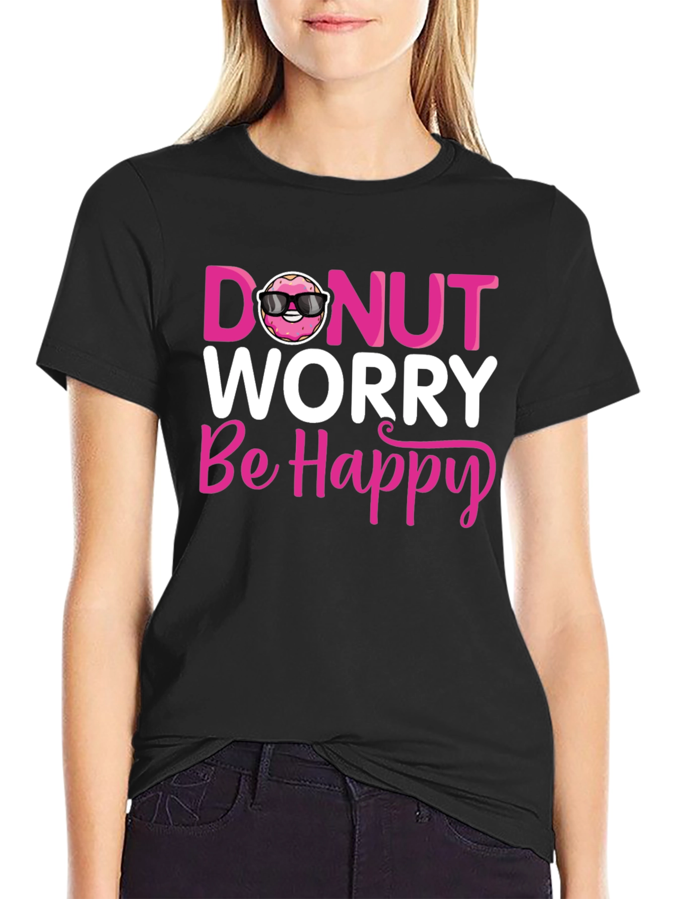 Donut Worry Be Happy T-Shirt