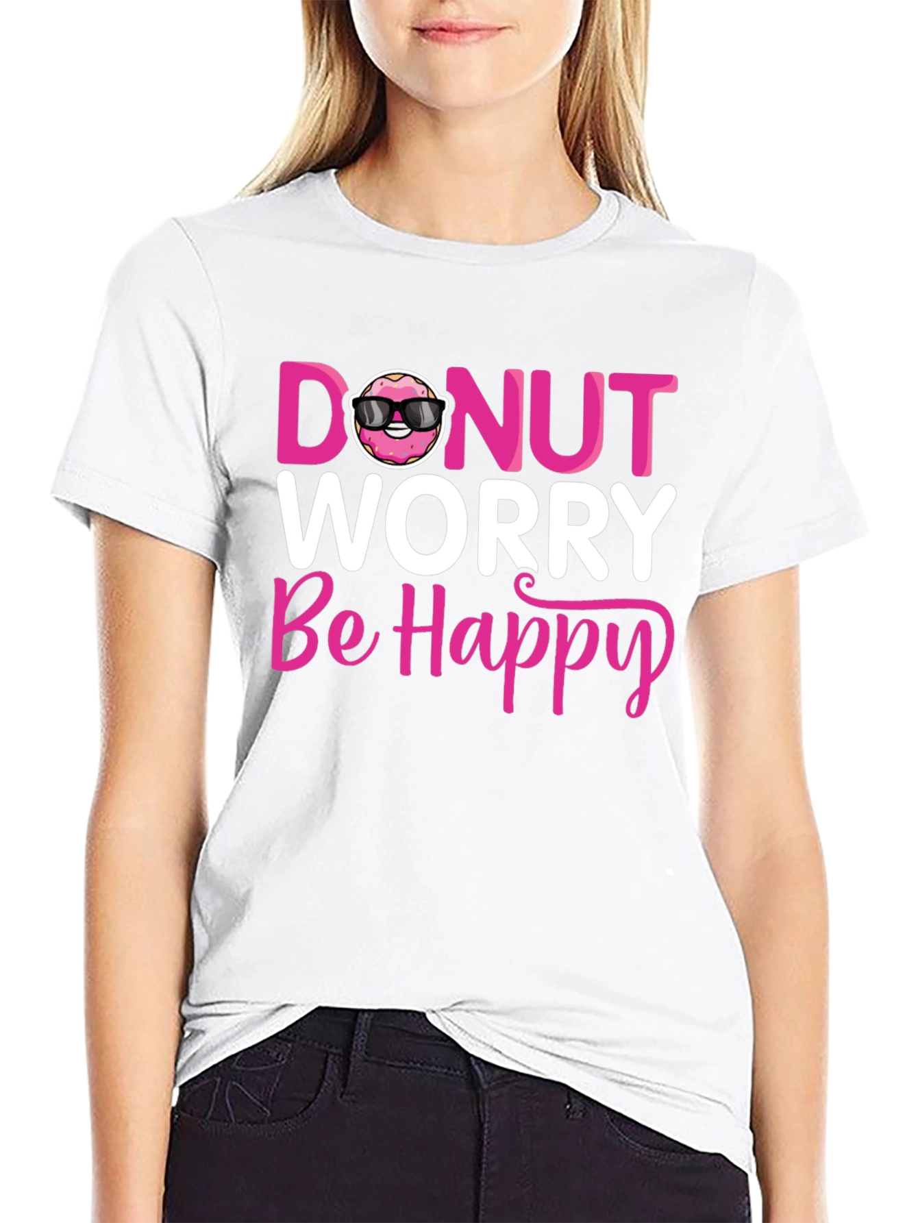 Donut Worry Be Happy T-Shirt