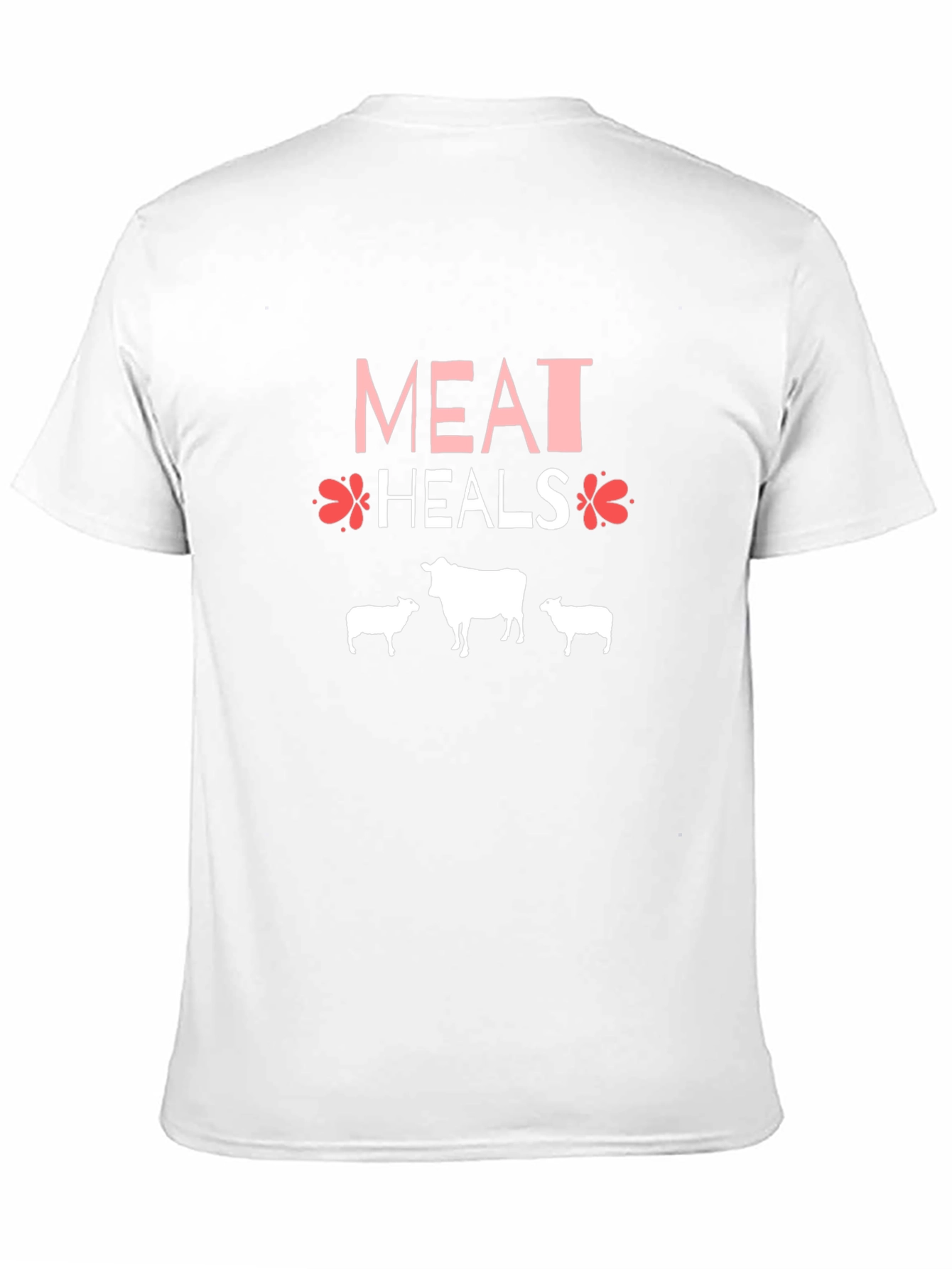 Meat Heals Black Graphic T-Shirt