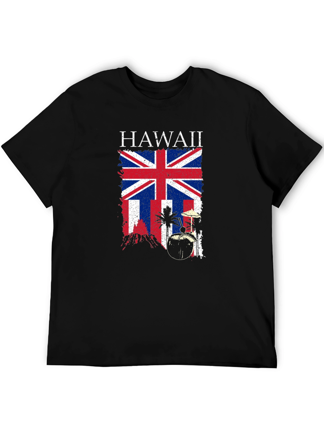 Hawaii UK Flag Graphic T-Shirt
