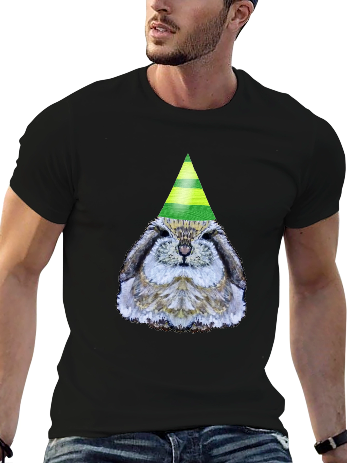 Party Bunny Tee - Fun Graphic T-Shirt