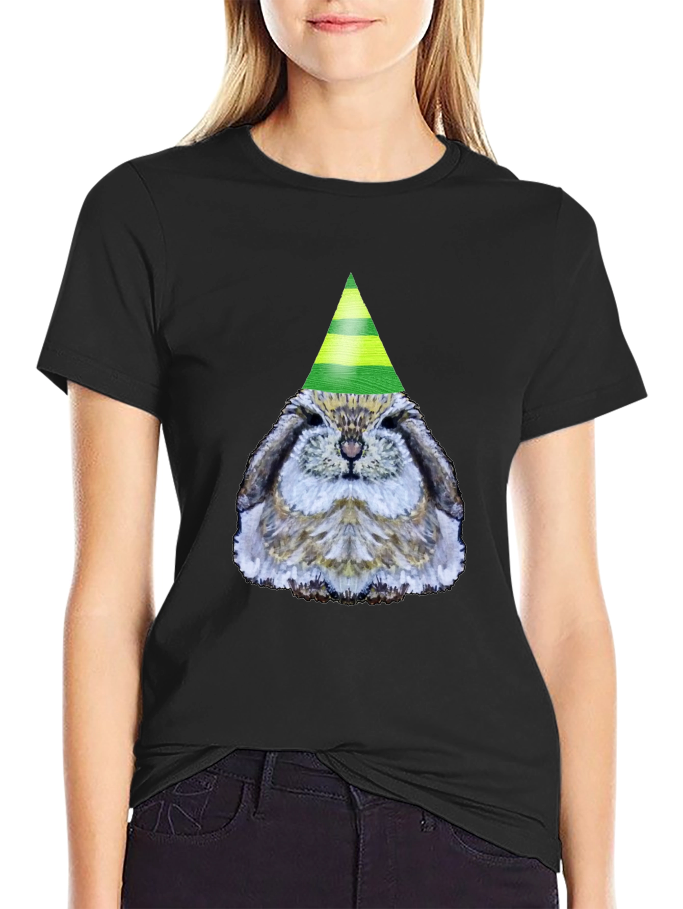 Party Bunny Tee - Fun Graphic T-Shirt