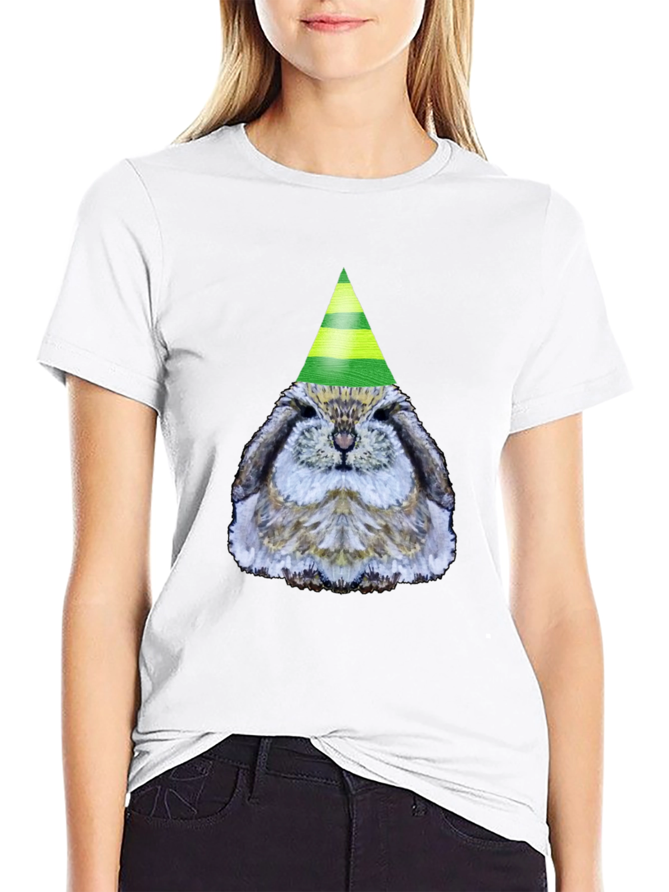 Party Bunny Tee - Fun Graphic T-Shirt