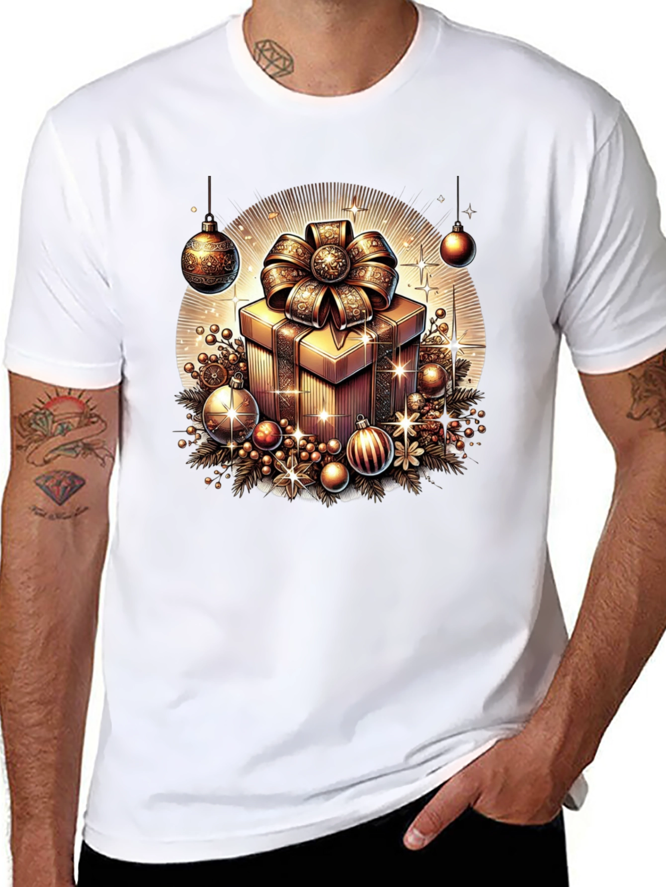 Festive Holiday Gift Tee