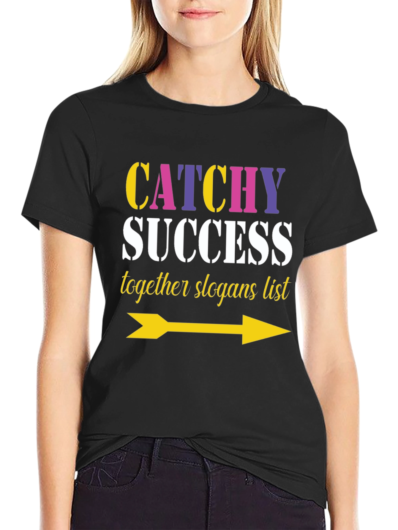 Catchy Success Slogans List Arrow T-Shirt