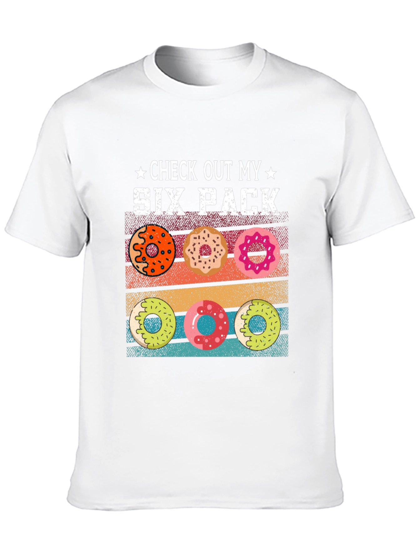 Check Out My Six Pack Donuts Graphic T-Shirt