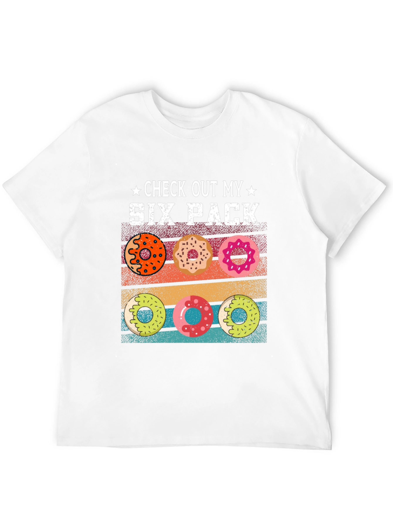 Check Out My Six Pack Donuts Graphic T-Shirt