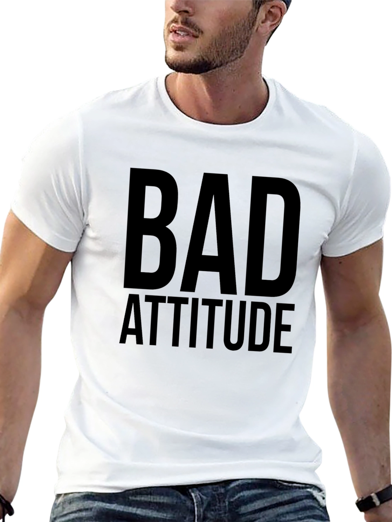 Bad Attitude Graphic T-Shirt