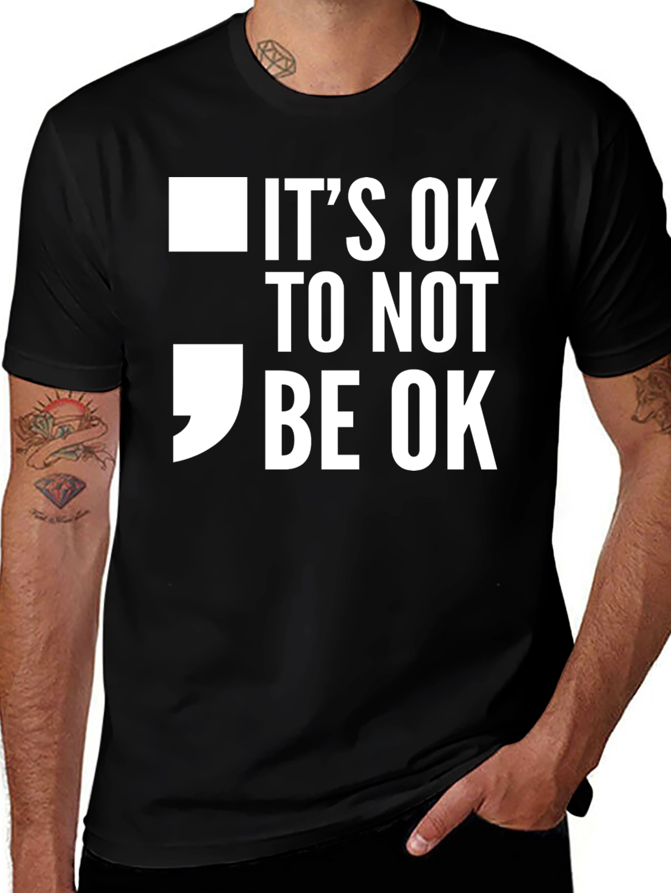 Its Ok to Not Be Ok Graphic Tee