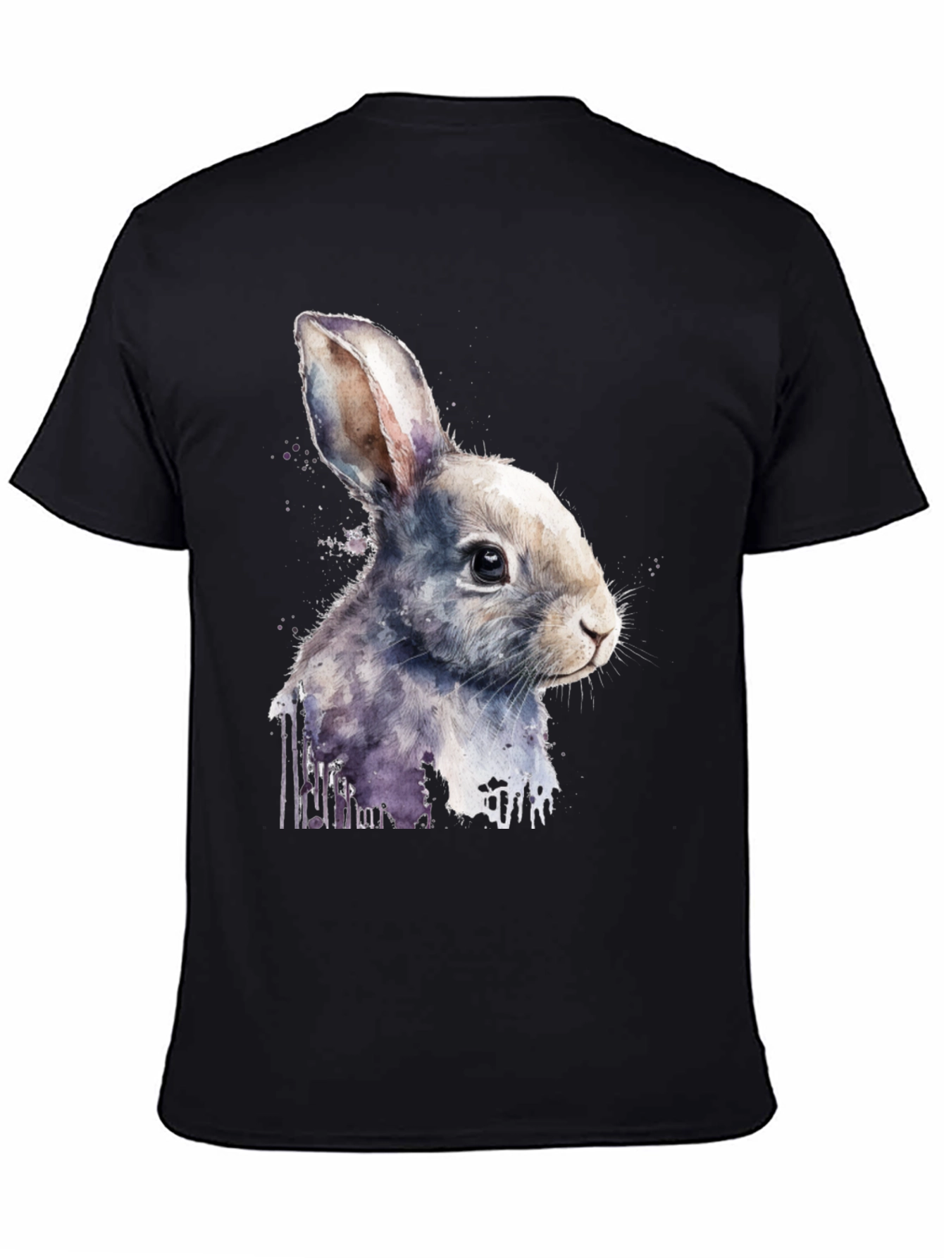 Rabbit Watercolor Graphic Tee