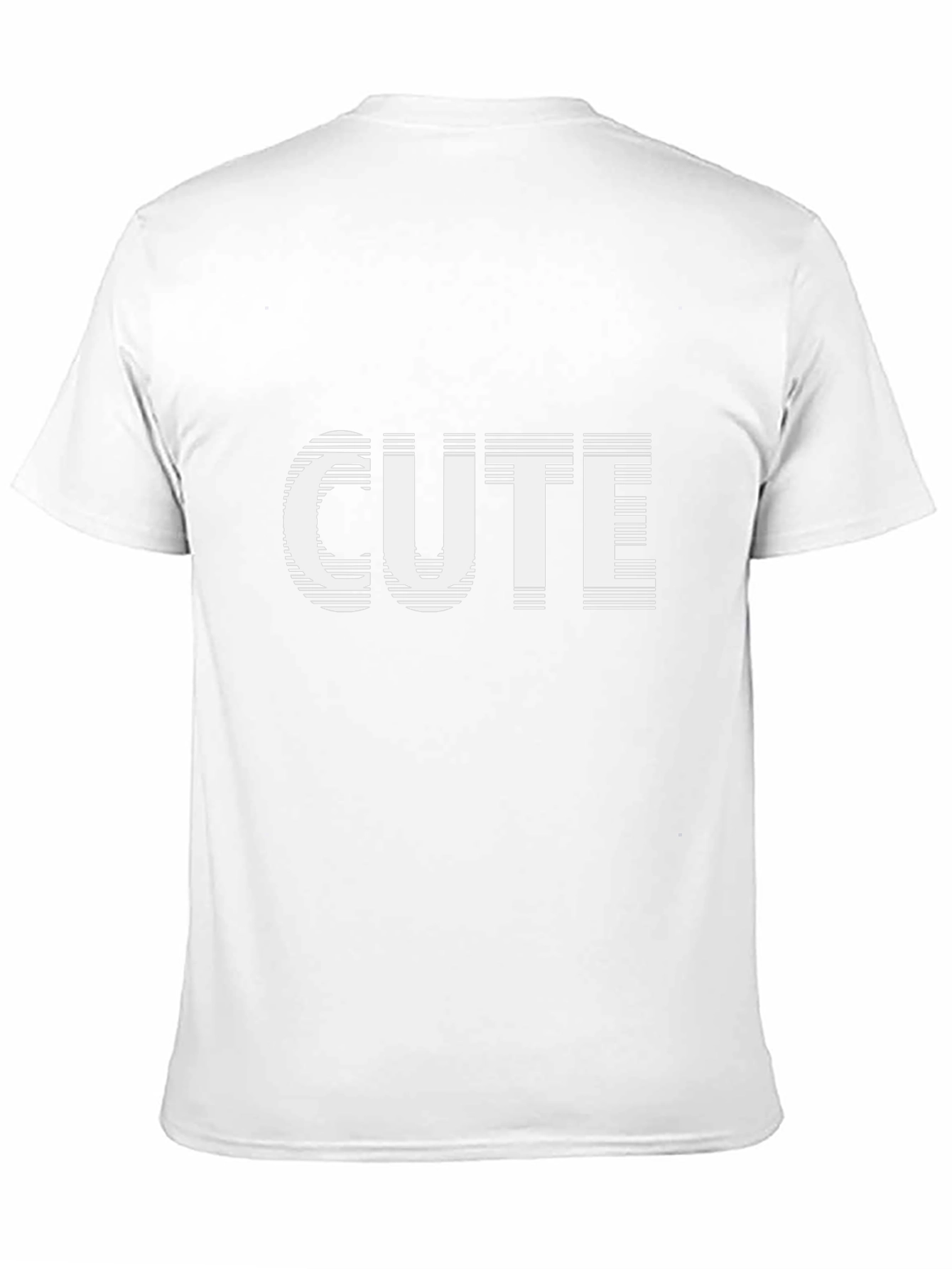 Black T-Shirt - Cute Text Graphic - Casual Style