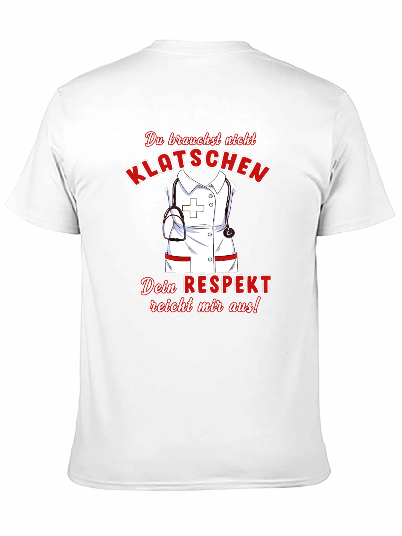 Nurse Respect Graphic Tee - Klatsch Nicht Shirt