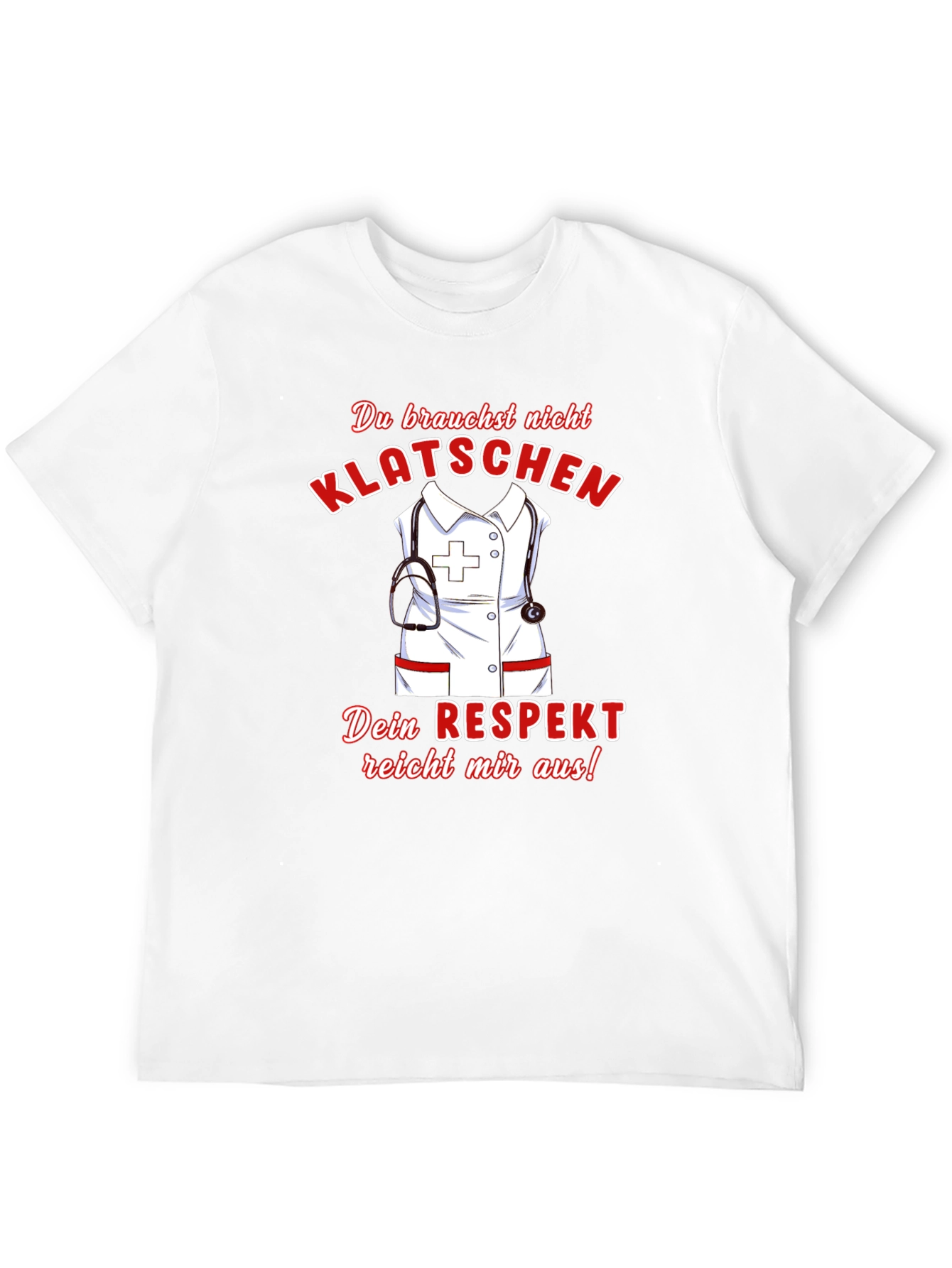 Nurse Respect Graphic Tee - Klatsch Nicht Shirt