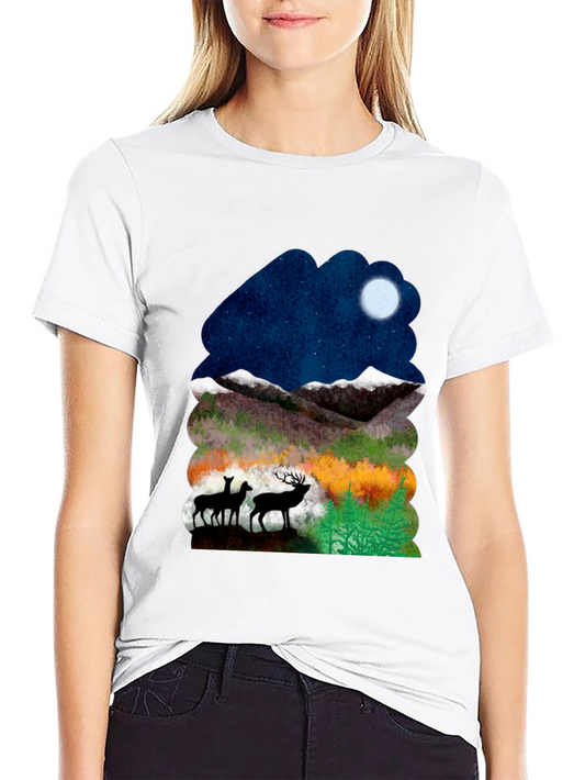 Deer Mountain Graphic Tee