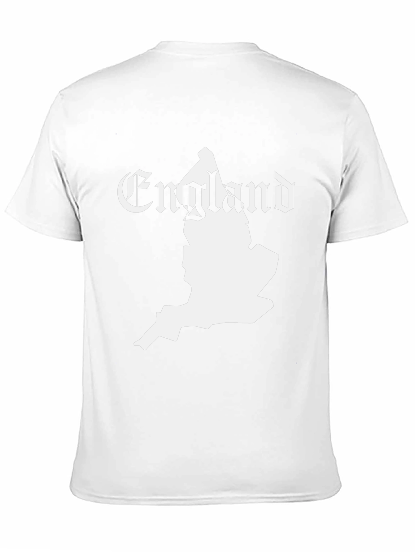 England Map T-Shirt - Black Country Pride Tee