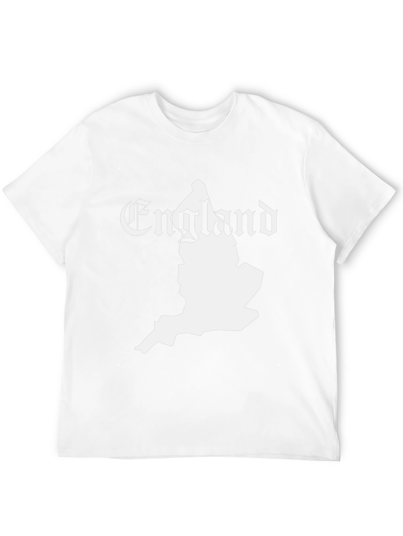 England Map T-Shirt - Black Country Pride Tee