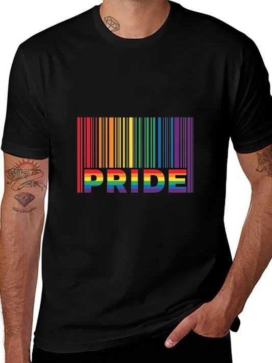 Pride Rainbow Barcode T-Shirt