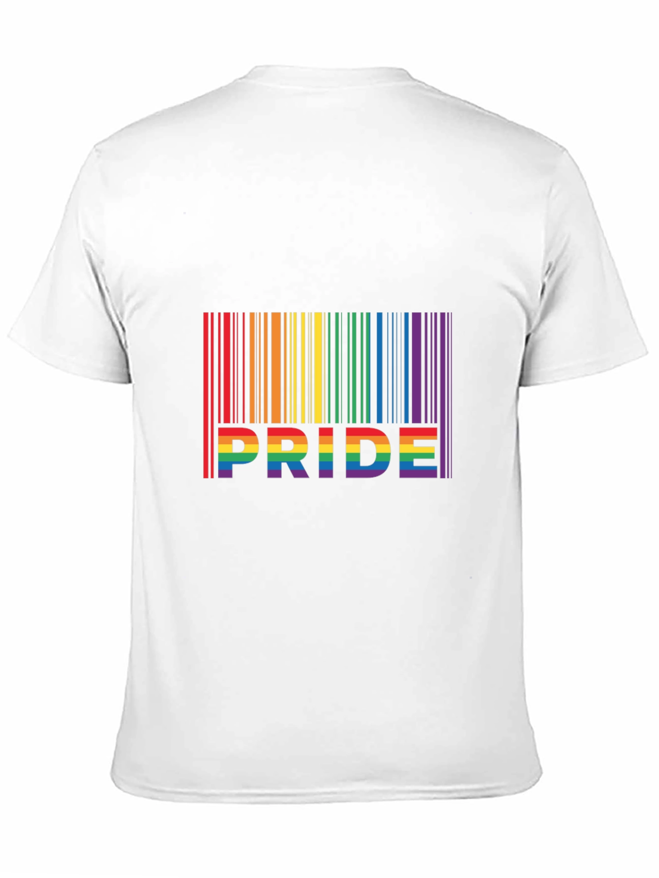 Pride Rainbow Barcode T-Shirt