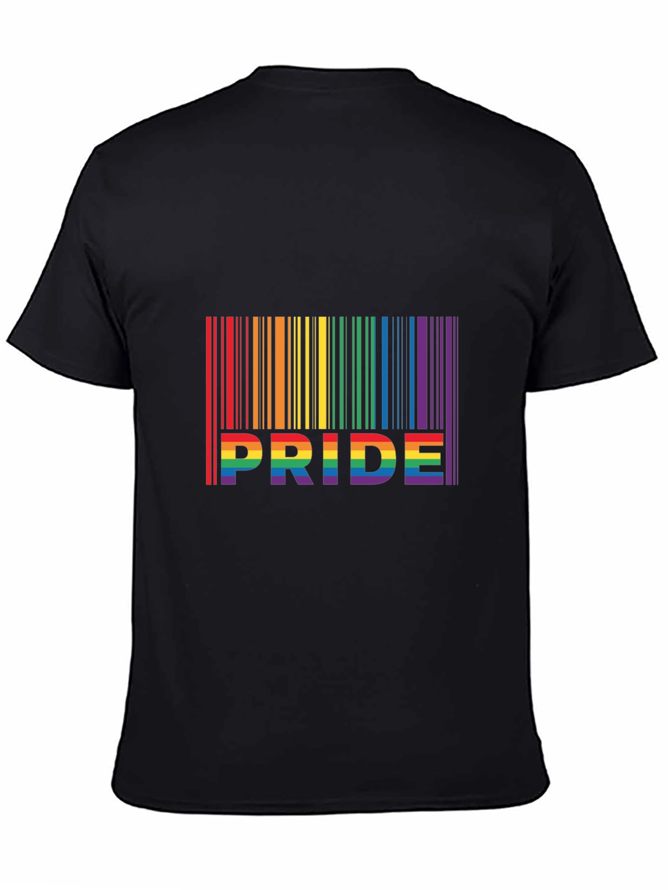 Pride Rainbow Barcode T-Shirt