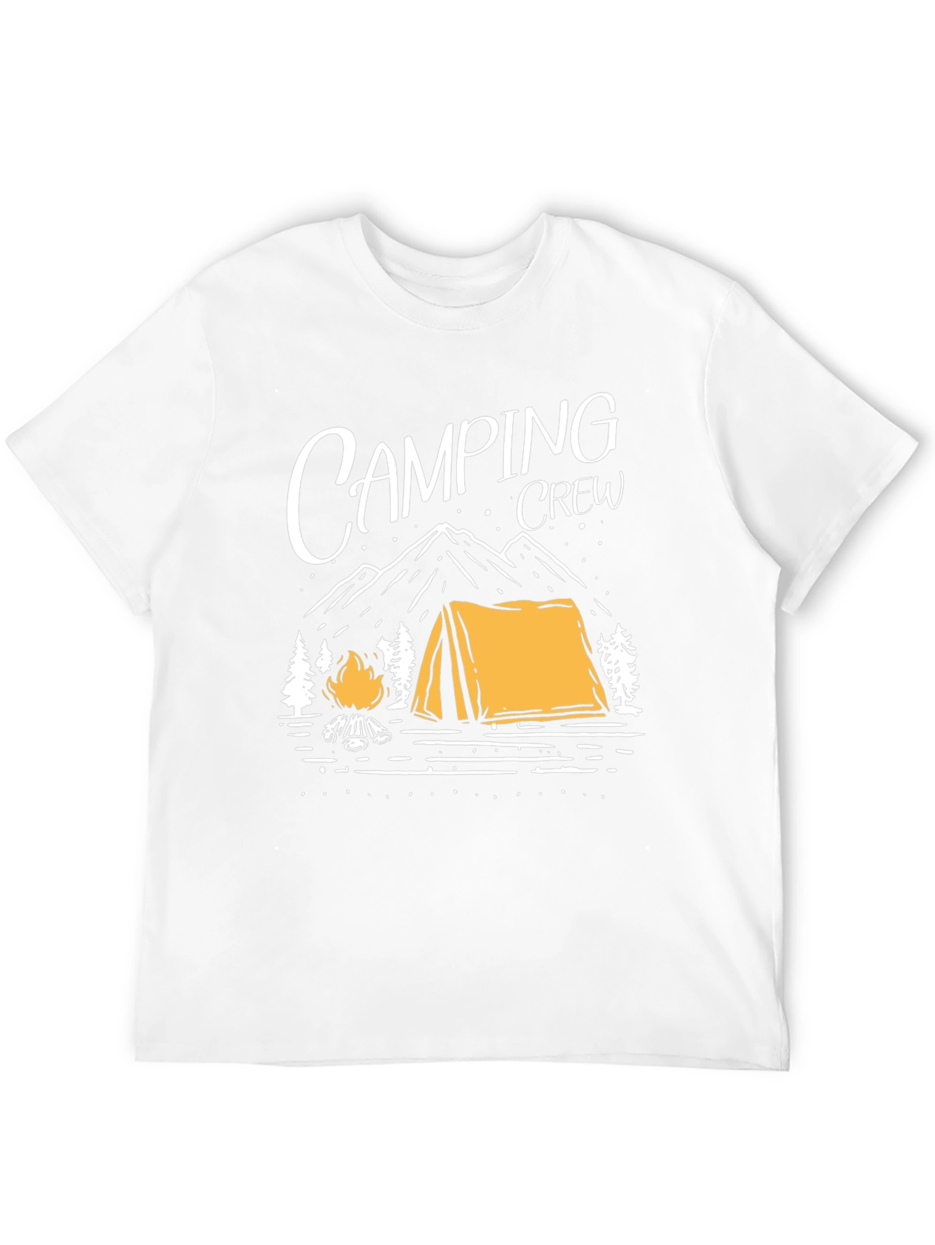 Camping Crew Graphic Tee - Outdoor Adventure Shirt
