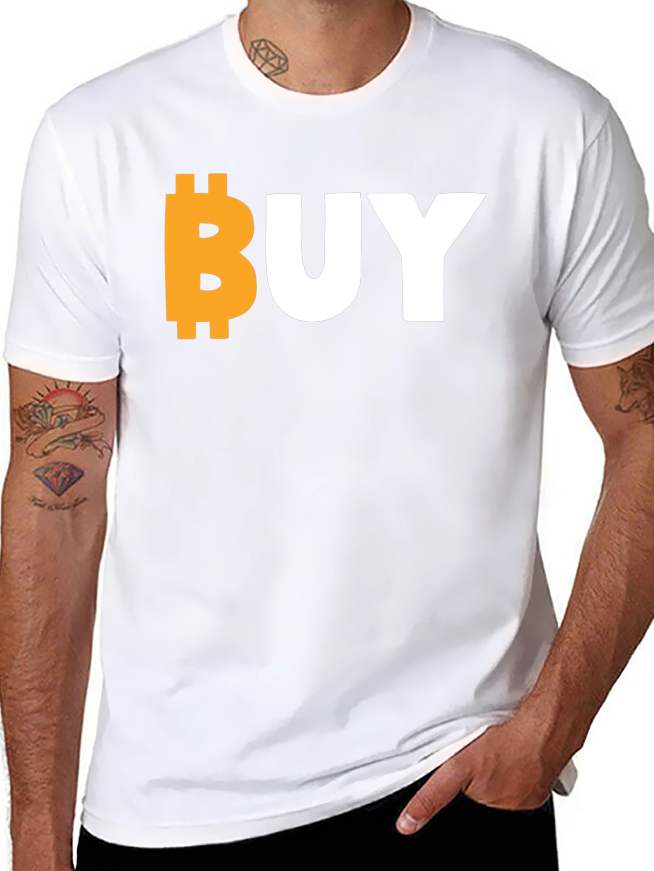 Bitcoin BUY T-Shirt - Crypto Investor Tee