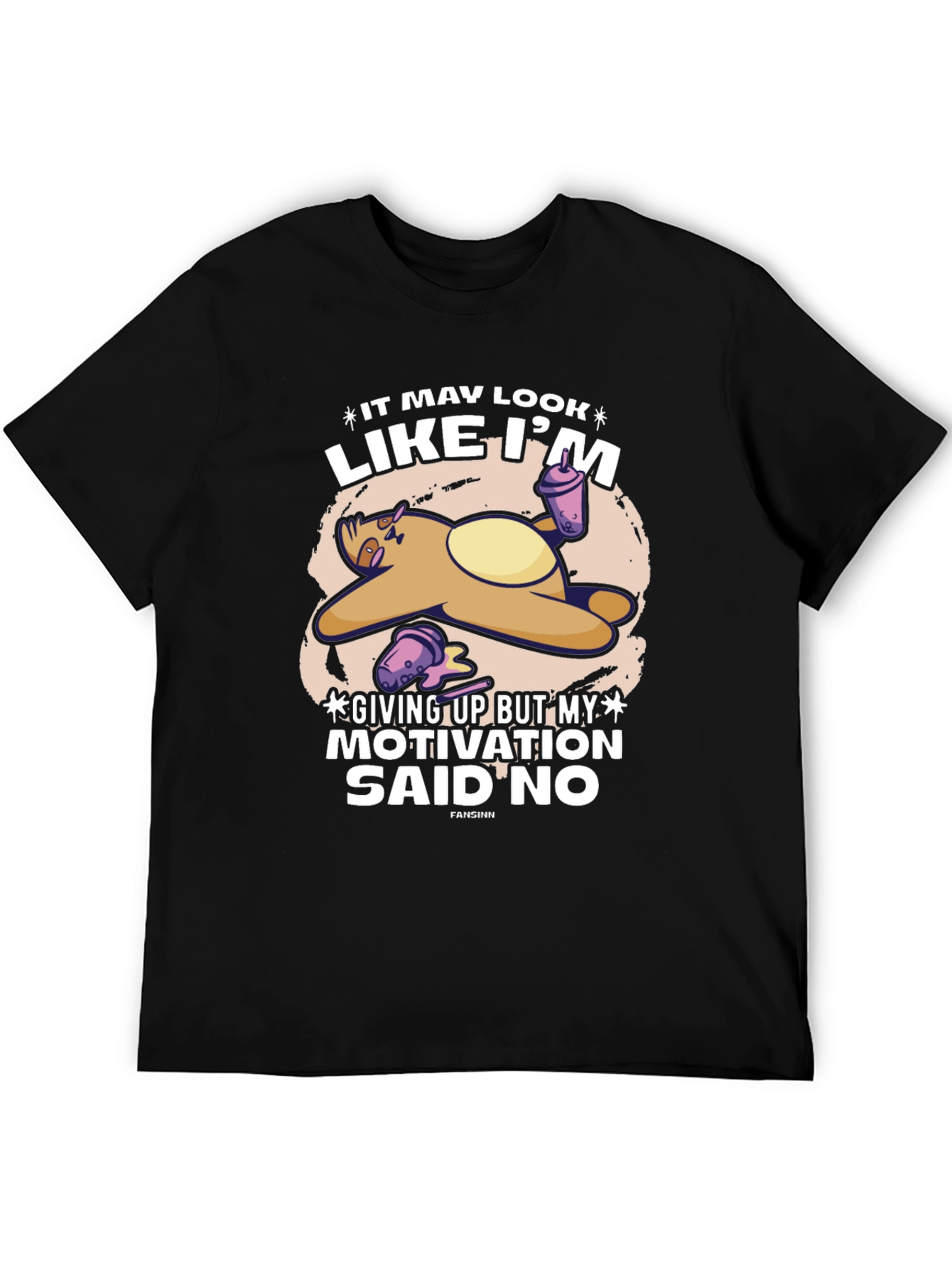 Funny Sloth Motivation T-Shirt